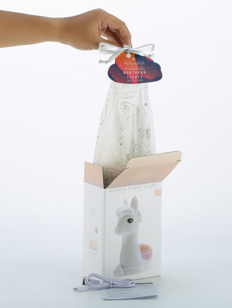 Alpaca rechargeable night light