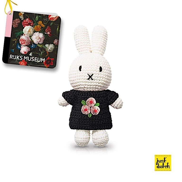 Miffy the Rabbit Crochet Plush - Flower Dress