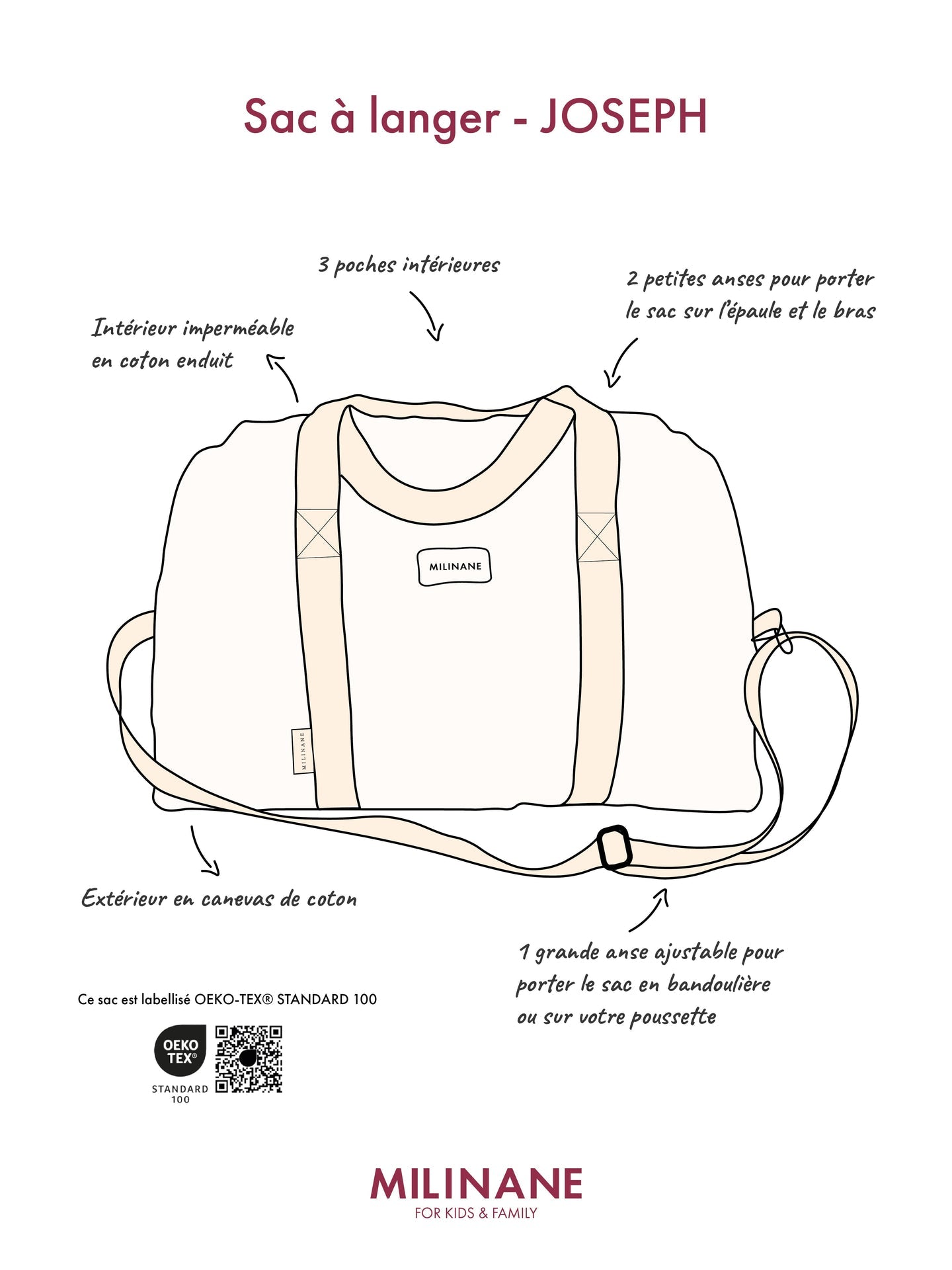 Wickeltasche - JOSEPH
