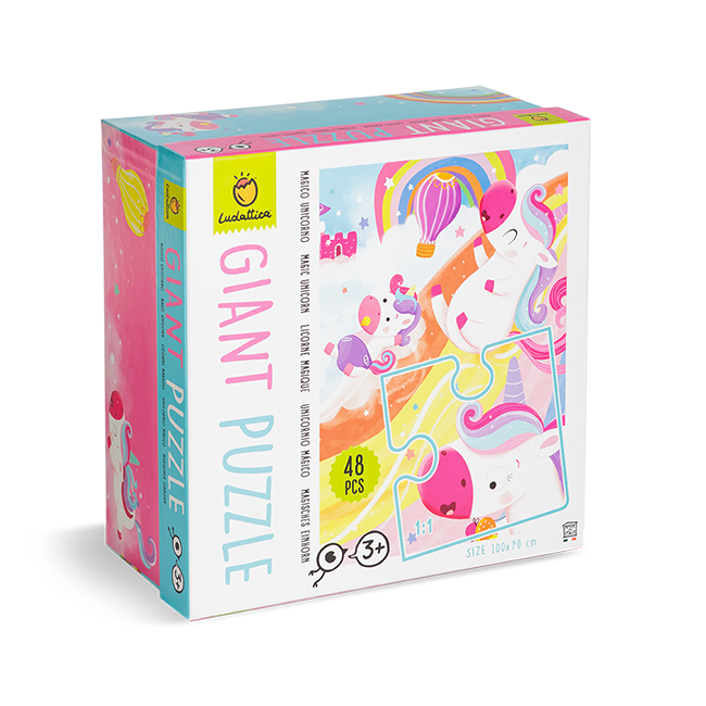 Puzzle Géant - Licornes Magiques – vue produit 5