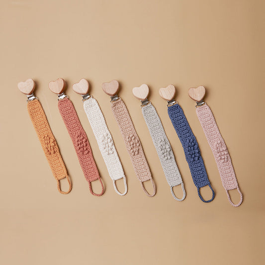 Crochet lollipop fastener