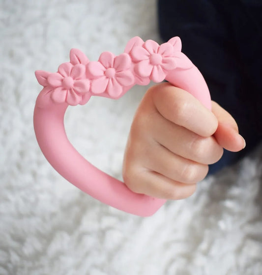 Anneau de dentition Cœur – vue 2 – A Little Lovely Company