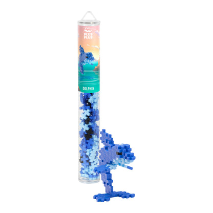 tube 100 pcs animaux jeu de construction plus plus