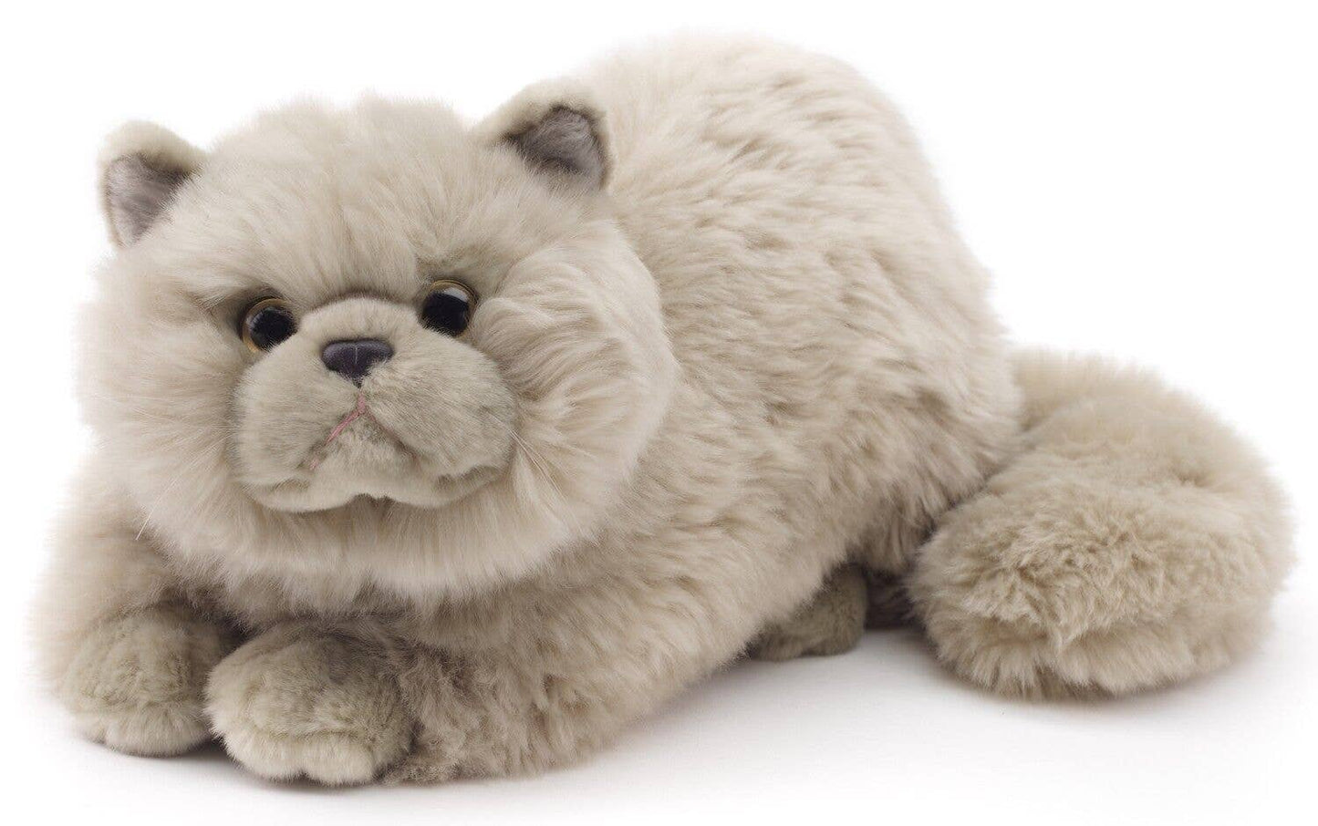 Persian Cat Plush Toy - Grey