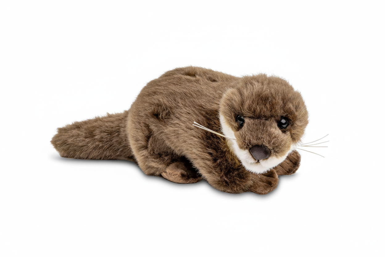 Plush Baby Otter, standing