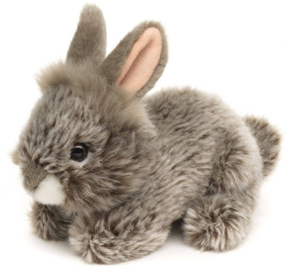 Angora Rabbit Plush Toy - Grey