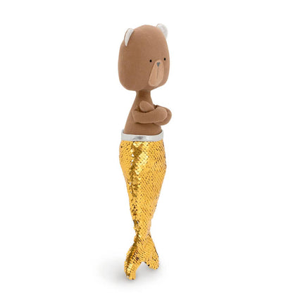 Cotton soft toy, Oscar The Bear: Mermaid-29cm-3+