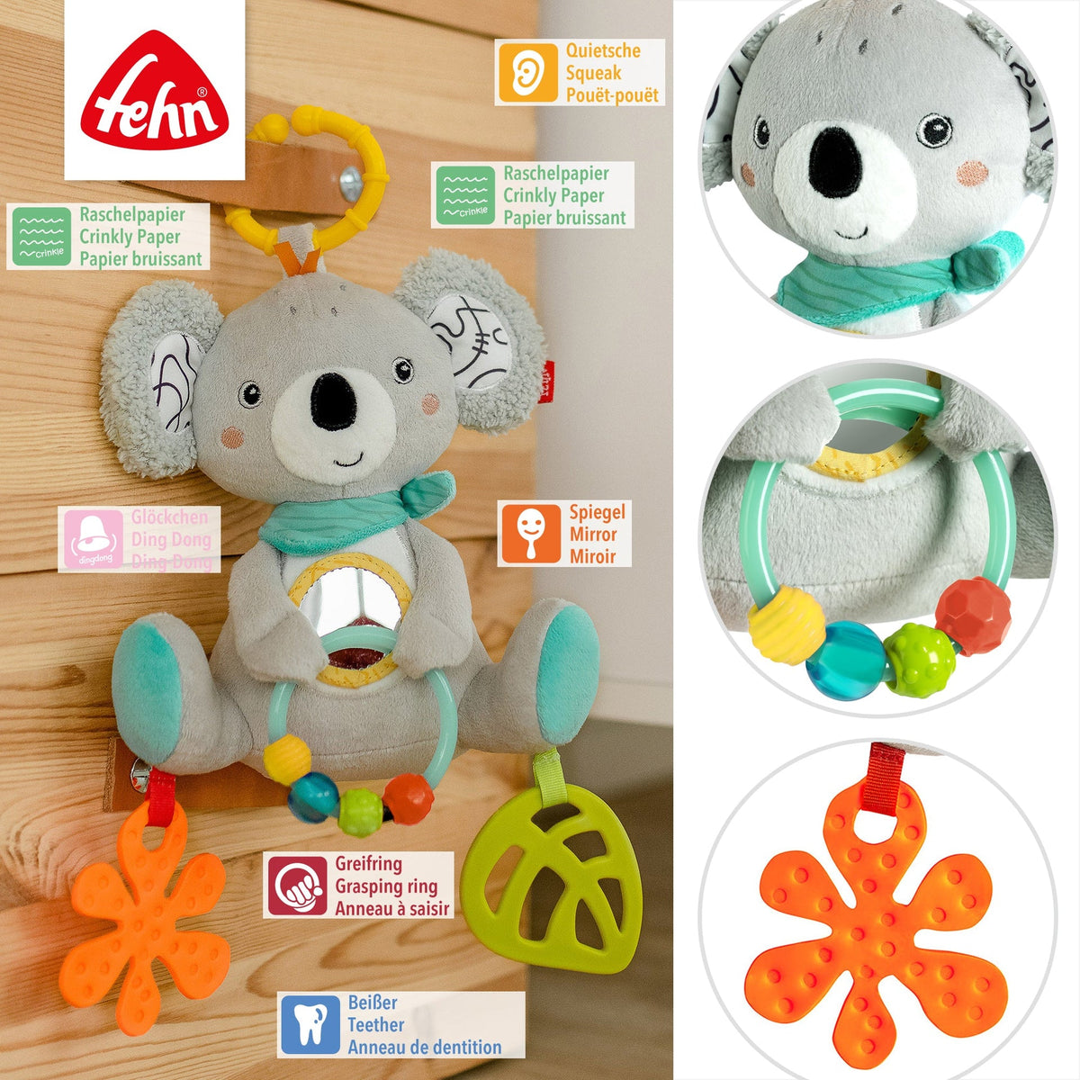 Jouet d’activités koala – DoBabyDoo