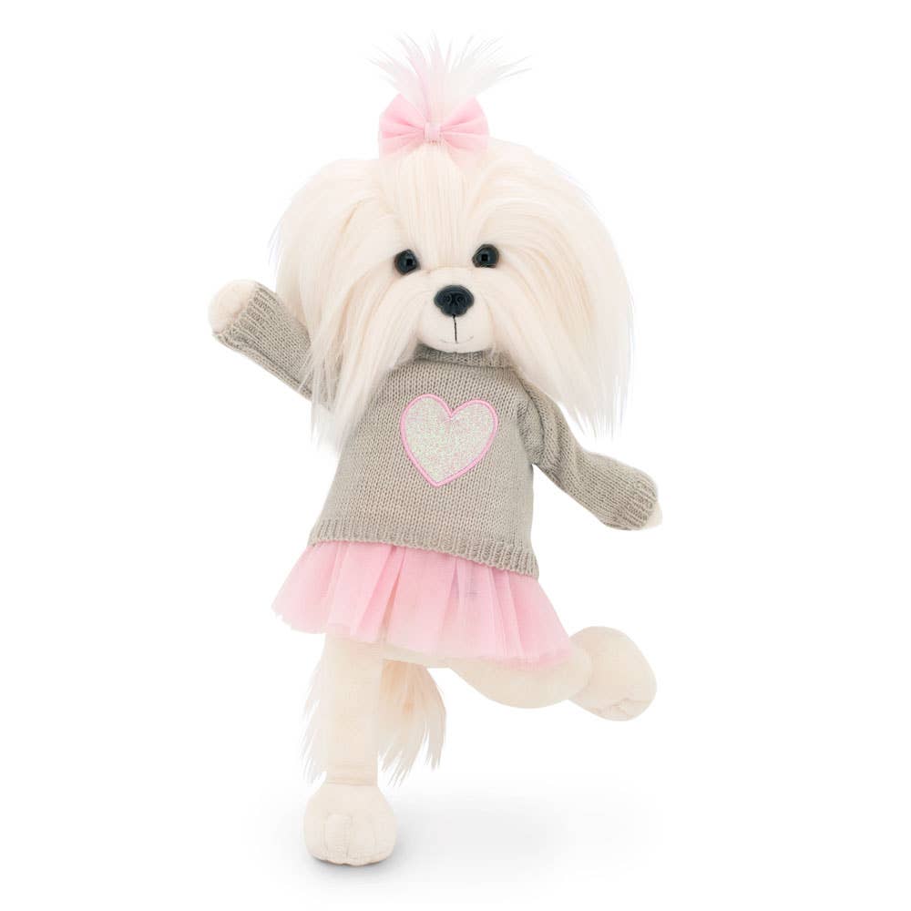 Lucky Mimi Hundepuppe: Rosa Herz - 38 cm