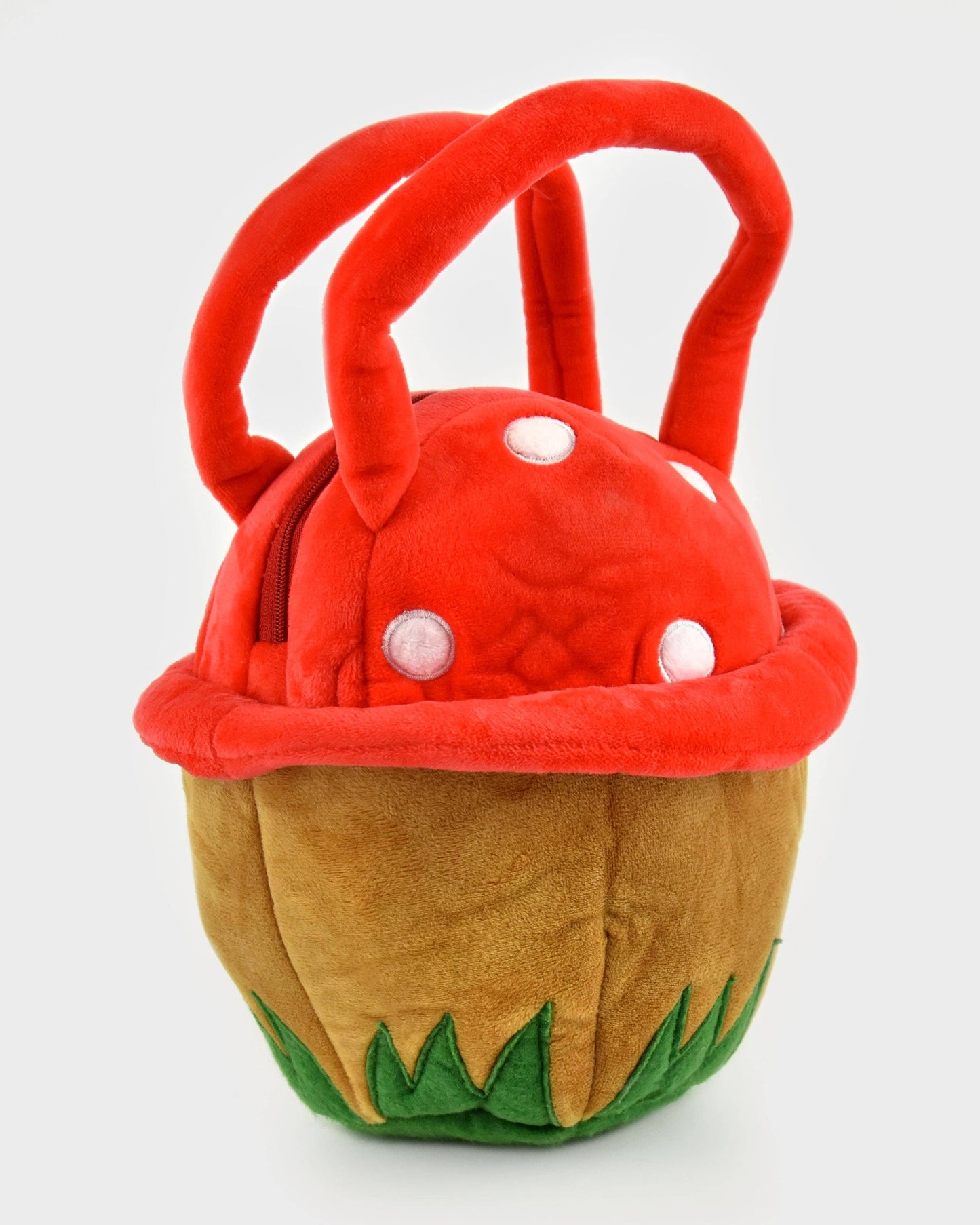 Mushroom bag with zipper 22 cm