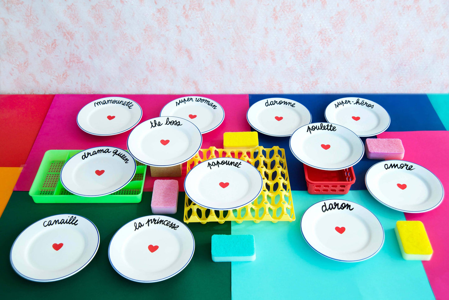 Teller „Die Familie hat Spaß“ – Superhelden