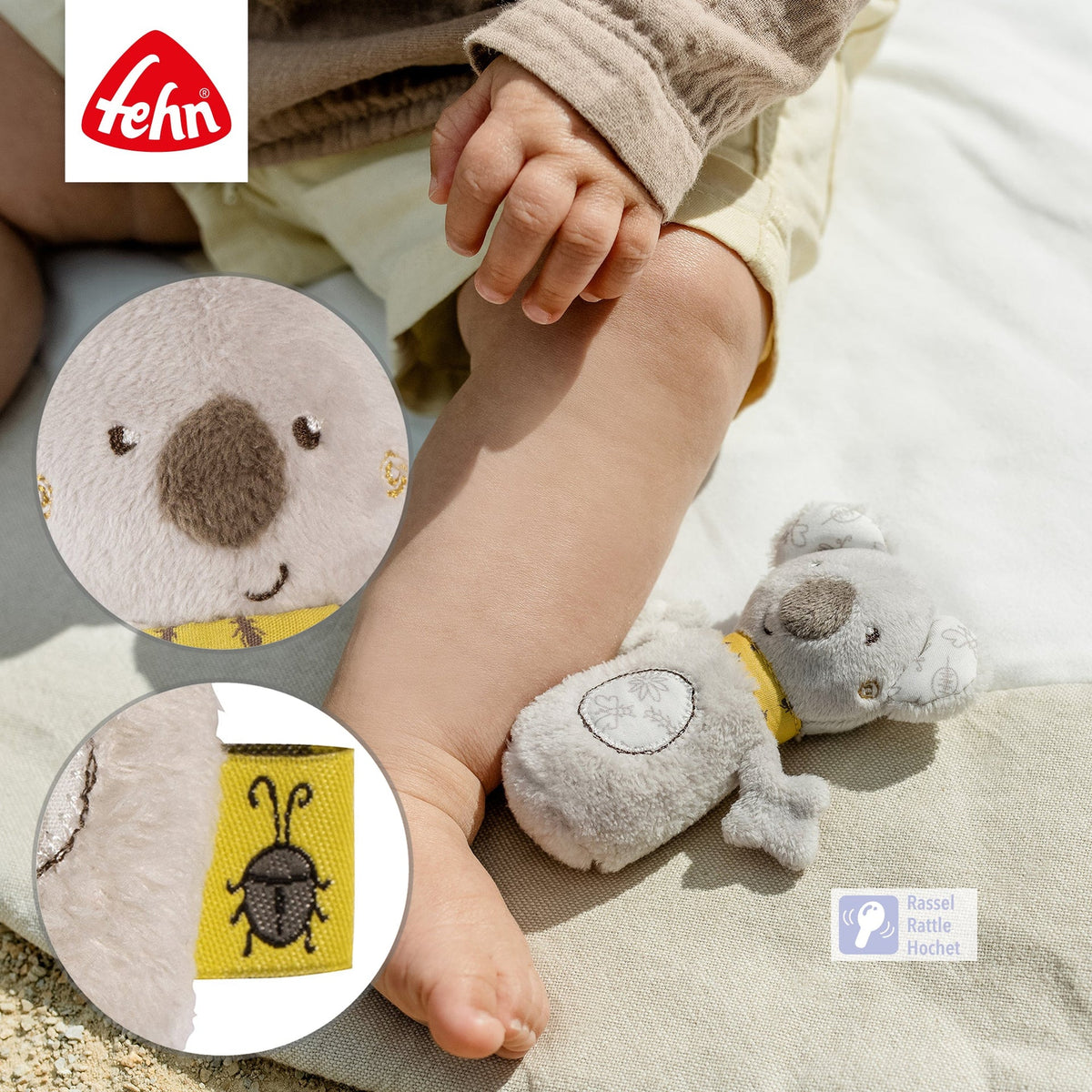 Mini hochet koala – Australia