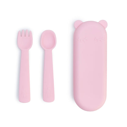 Set de Couverts Bébé Powder Pink We Might Be Tiny - OFCK.fr