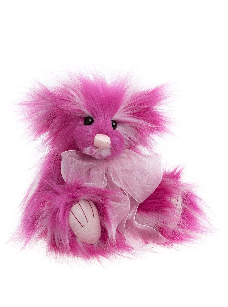 Raspberry Cupcake Bear Plush Toy