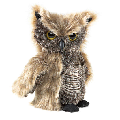 Marionnette à main Hibou des montagnes 2961/Hibou des montagnes Folkmanis réaliste