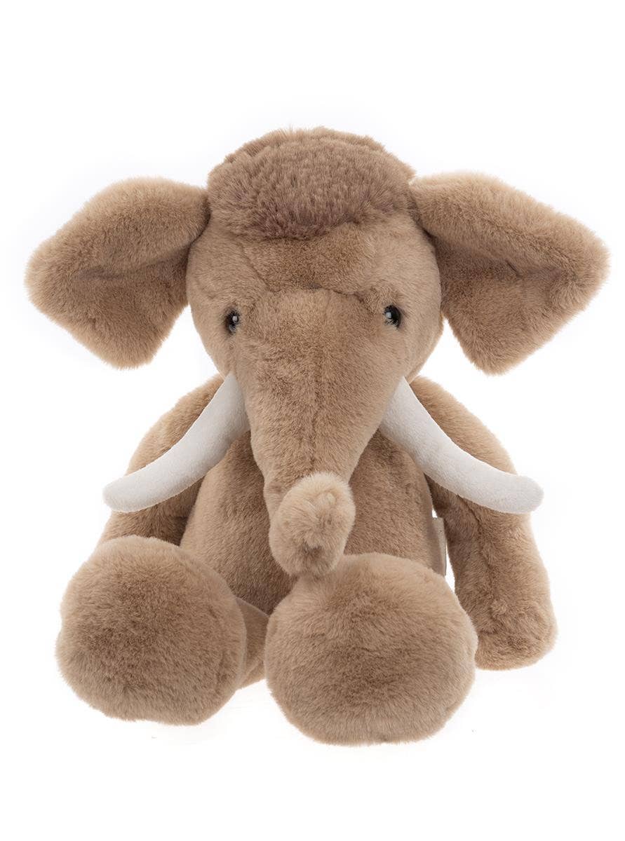 Plush Bear & Me Wally the Mammoth Oatmeal Brown
