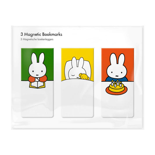 Magnetisches Lesezeichen, 3er-Set, Miffy Haus