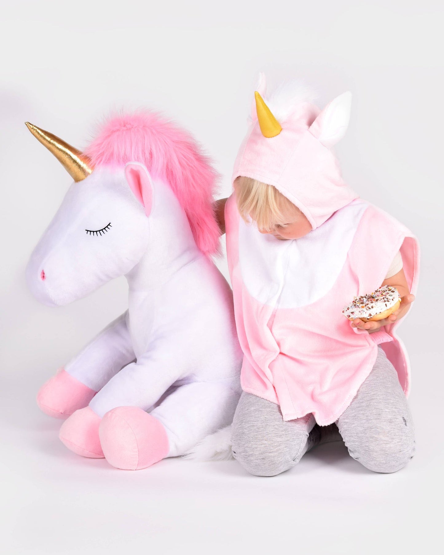 Pink Unicorn Mini Cape 86-110 cm 1-4 Years