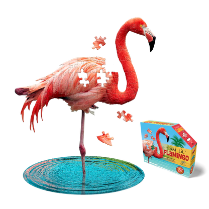 I Am Lil' Puzzle - Pink Flamingo