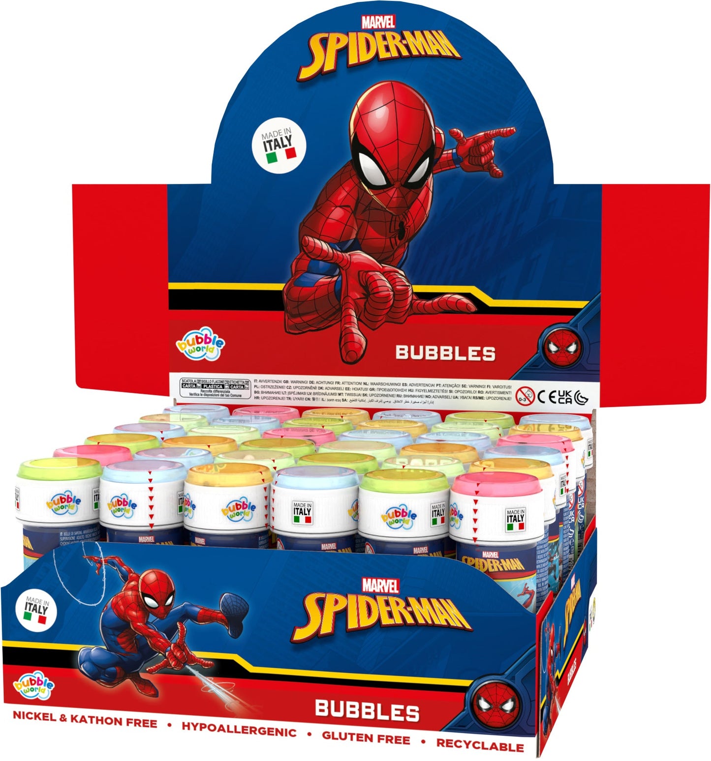 Bulles de savon Marvel - Spider-Man Flacon 60 ml