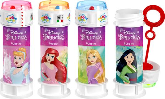 Disney Prinzessinnen Seifenblasen-Set – Display mit 36 Flaschen à 60 ml
