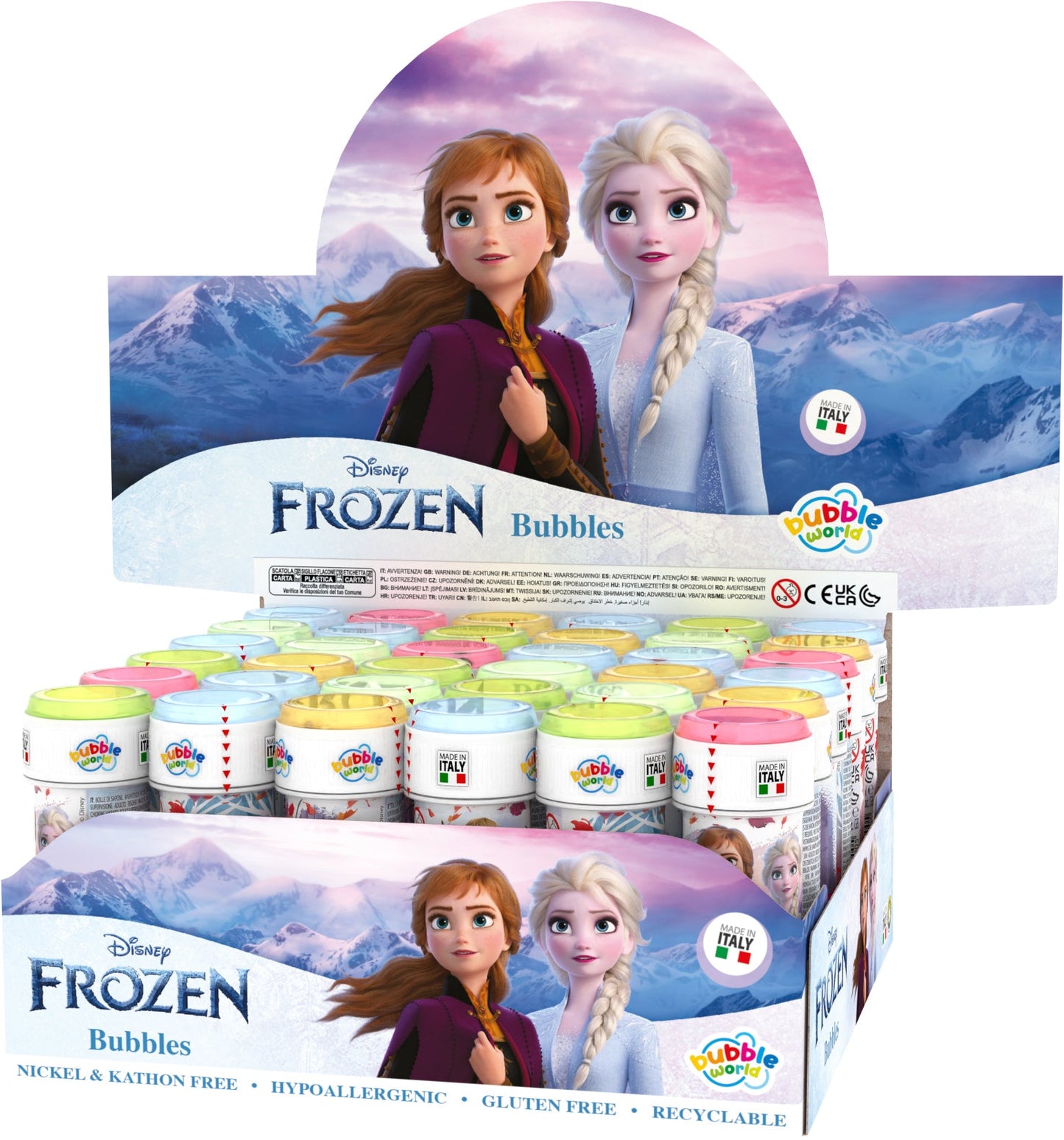 Bulles de Savon Disney - la Reine des Neiges Flacon 60 ml