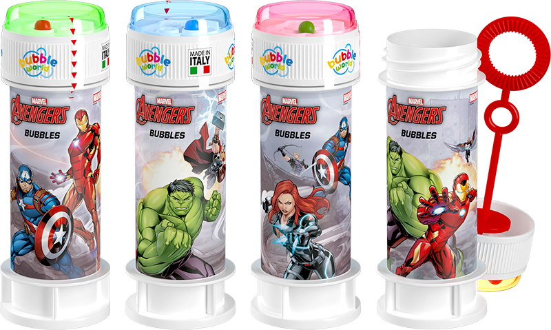 Marvel Seifenblasen - Avengers Flasche 60 ml
