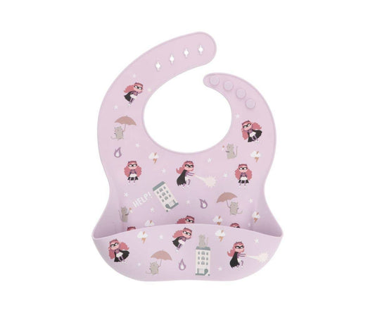 Fantastic Girl Silicone Bib