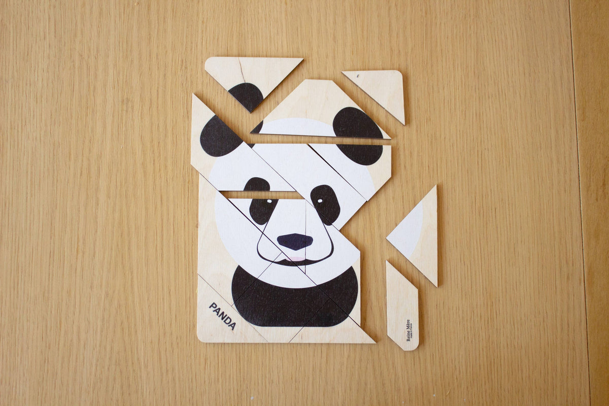 Visuel complémentaire du produit Puzzle en Bois Panda — Reine Mère (photo 3)