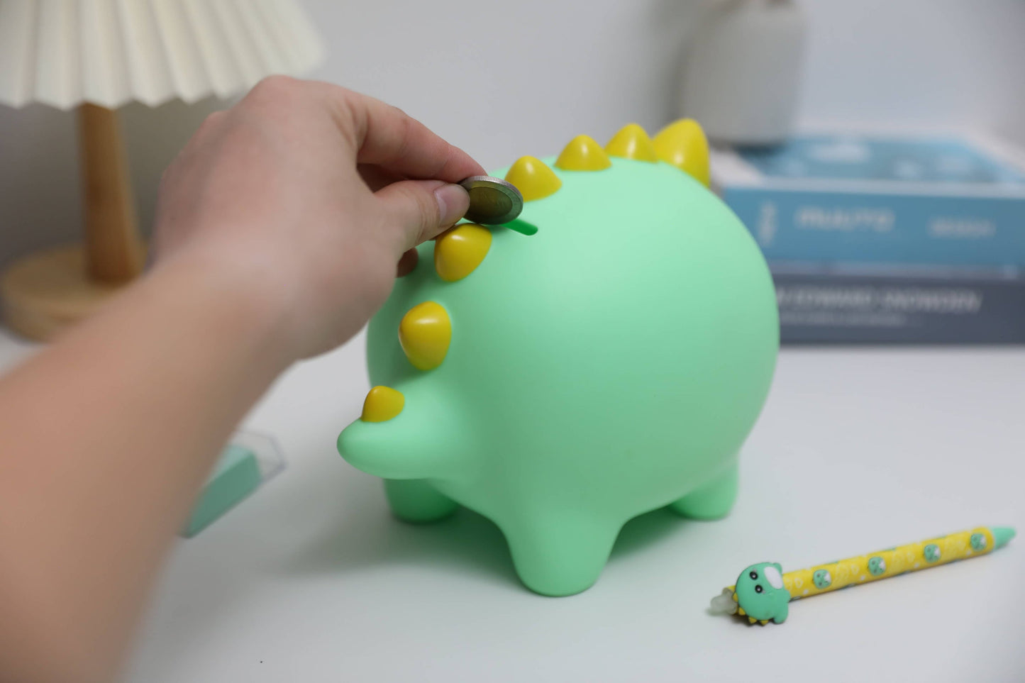 Hello Dino Piggy Bank