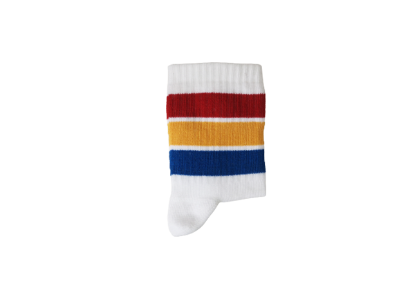 Kindersocken in Primärfarben