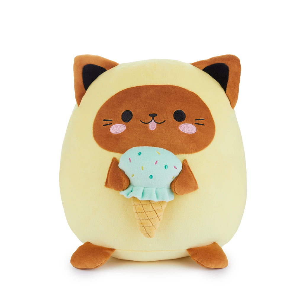 Coussin Fluffy Kawaii Minty