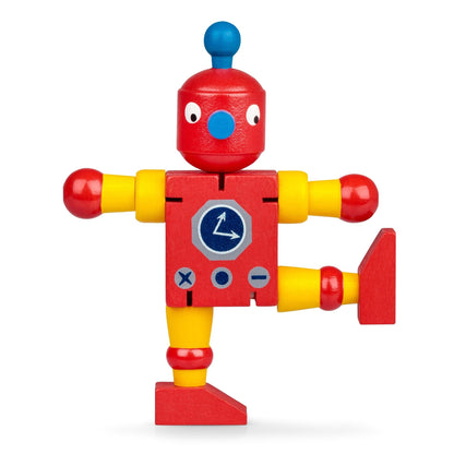FLEXIBLE WOODEN ROBOT