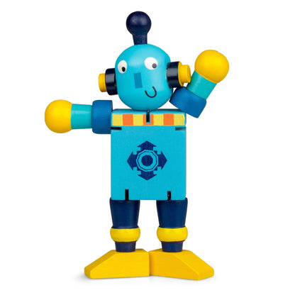 FLEXIBLE WOODEN ROBOT