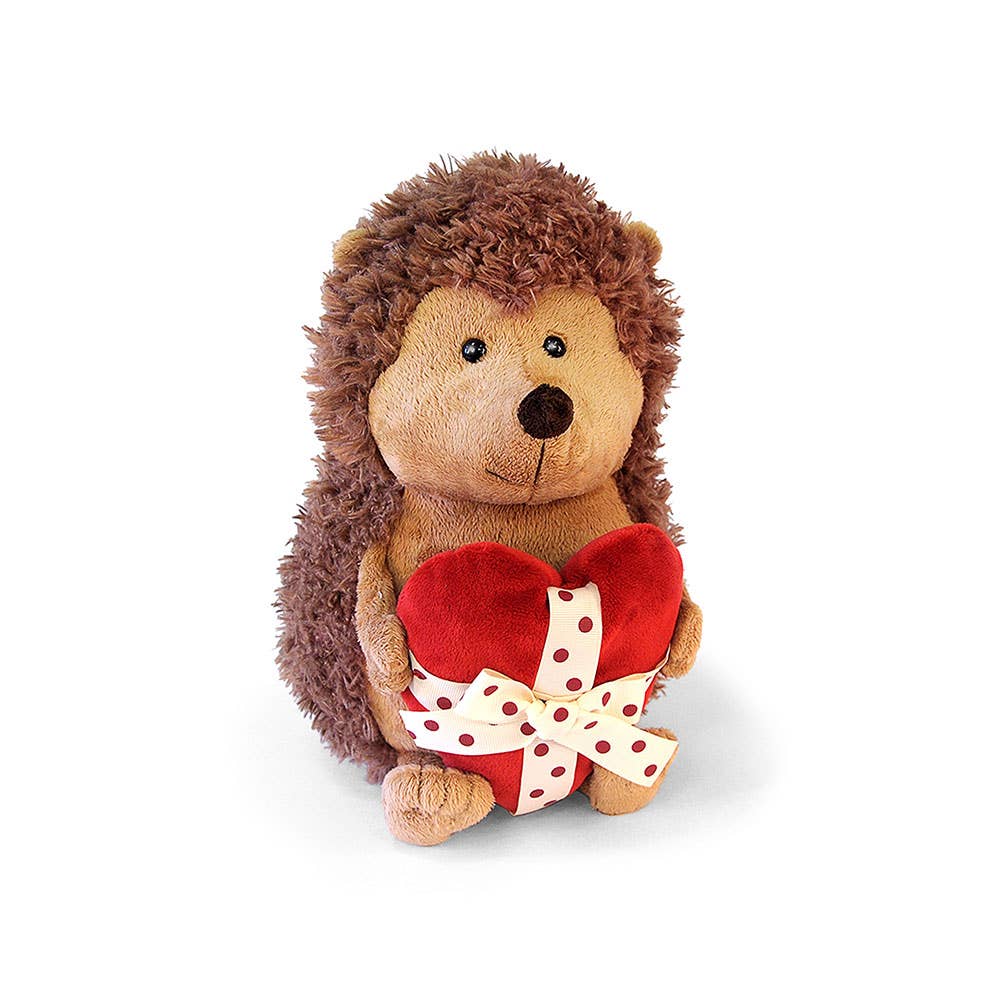 Orange Life Prickle the Hedgehog Plush with Heart