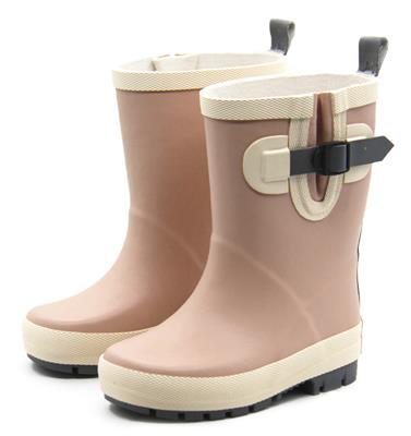 Follow the Duck: BOTTES EN CAOUTCHOUC taille: 28, rose blush