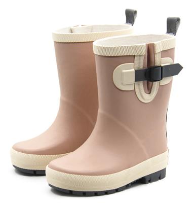 Follow the Duck: BOTTES EN CAOUTCHOUC taille: 29, rose blush
