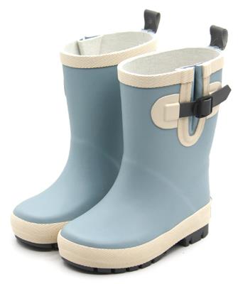 Follow the Duck: BOTTES EN CAOUTCHOUC taille: 28, vieux bleu