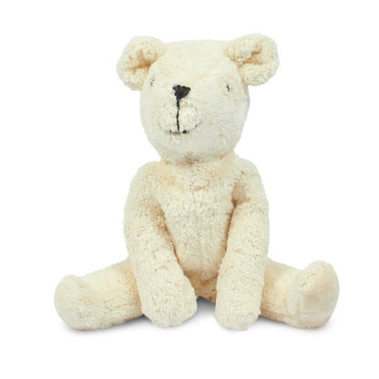Small Bear Puppet Plush Toy | White