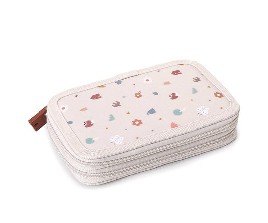 Geometric Nature Double Pencil Case