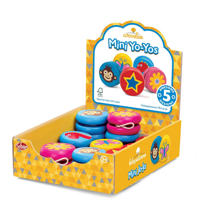 Mini Yoyo en Bois – 5 cm