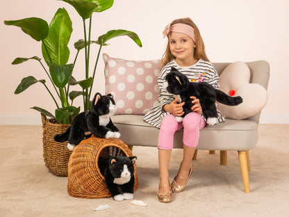 Black Cat Swing Plush Toy