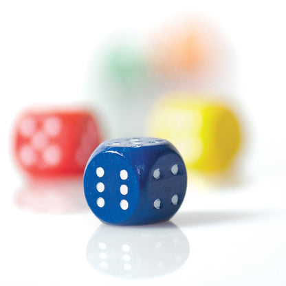 5 WOODEN DICE