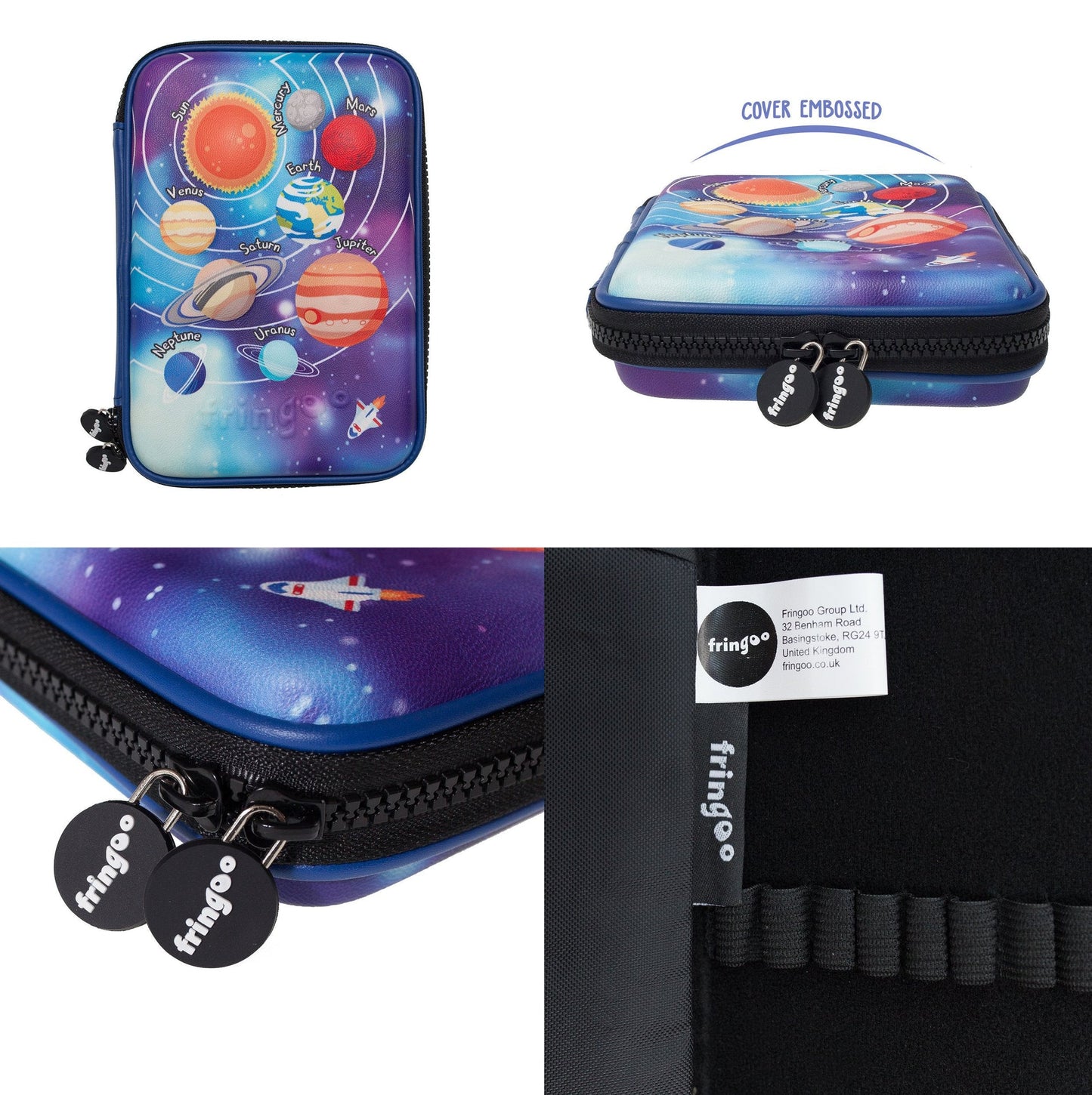 Hardtop Federmäppchen – Sonnensystem