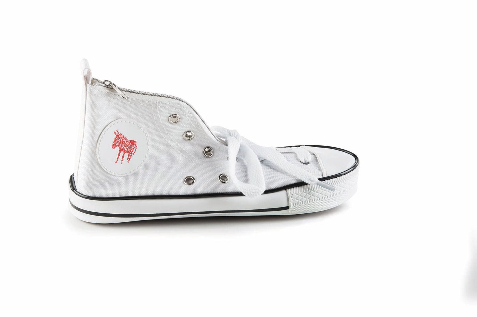 trousse chaussure blanche donkey doodle donkey