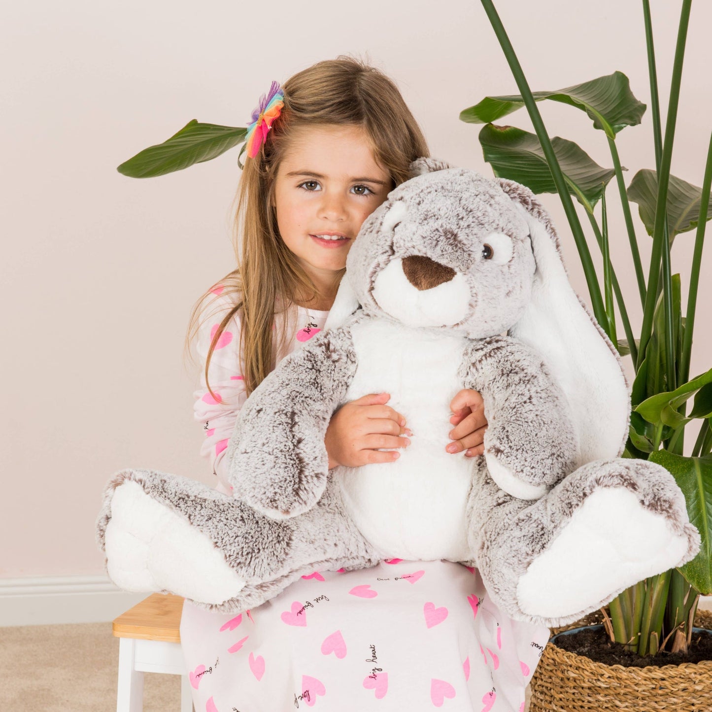 Plush Rabbit with Big Ears