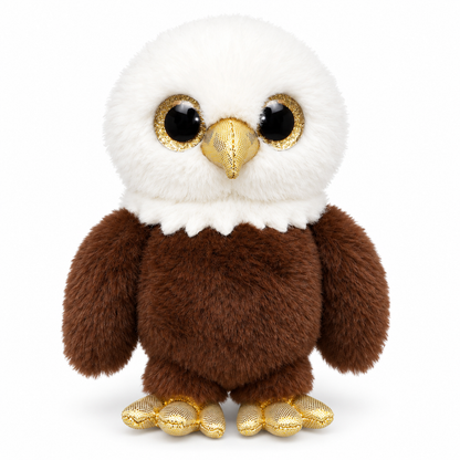 Orbys Aigle chauve en peluche