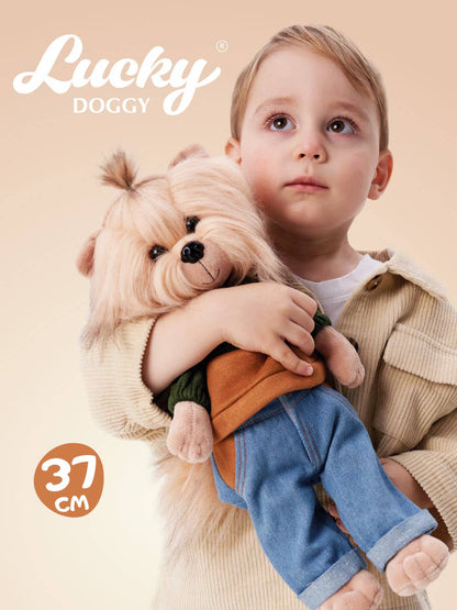 Lucky Andy Dog Doll: Autumn Colors - 38cm