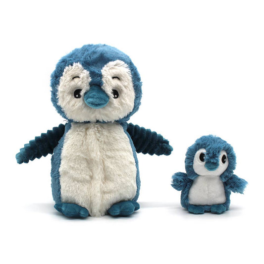 DIE PTIPOTOS - PLÜSCHTIER MAMA & BABY BLAUER PINGUIN 25CM