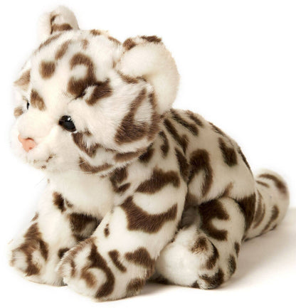 Sitting Snow Leopard Plush